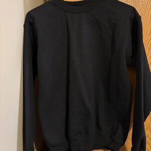 Black crew neck